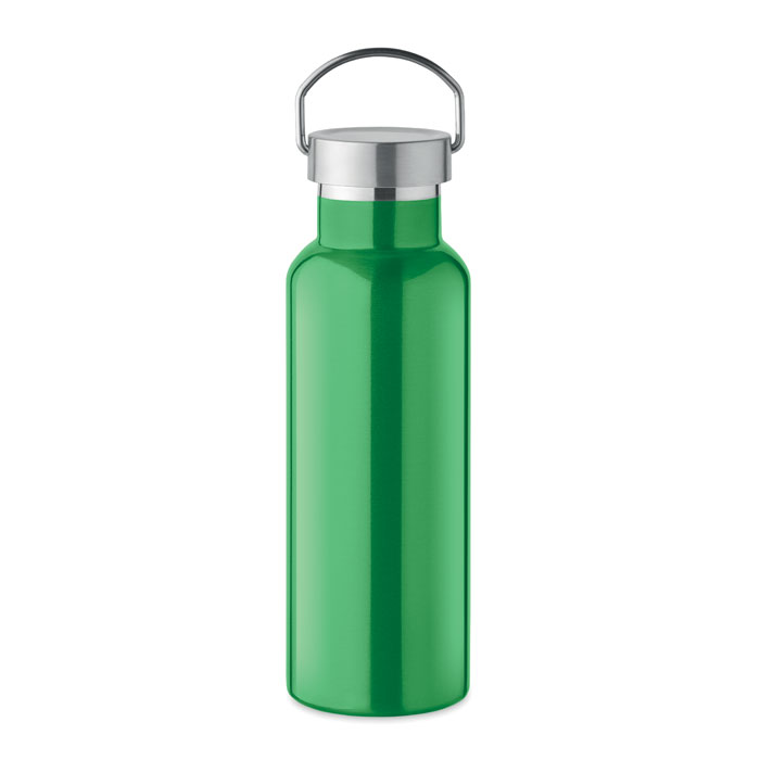 Láhev s dvojitou stěnou 500 ml - FLORENCE - zelená