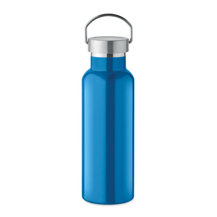 Double wall bottle 500 ml - FLORENCE - turquoise