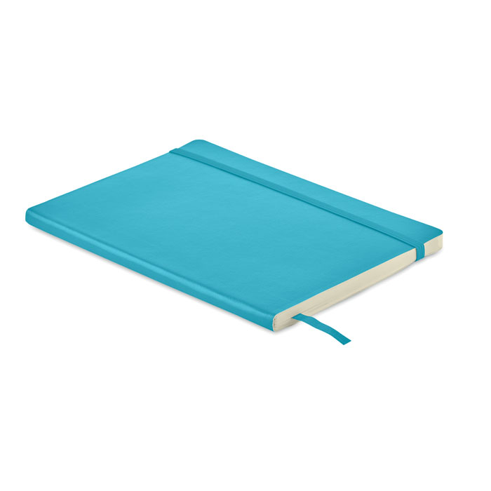 A5 recycled notebook - BRETA - turquoise