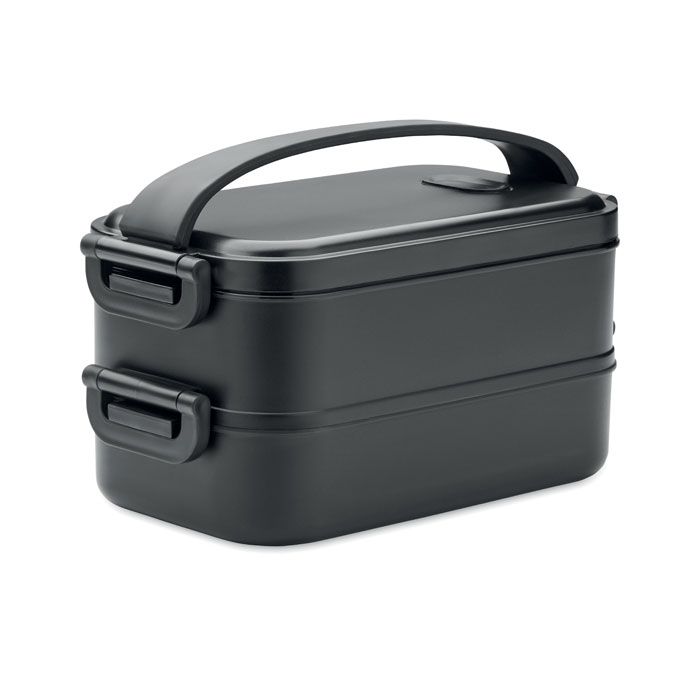 Lunchbox recyceltes  PP - IDOLUNCH - schwarz