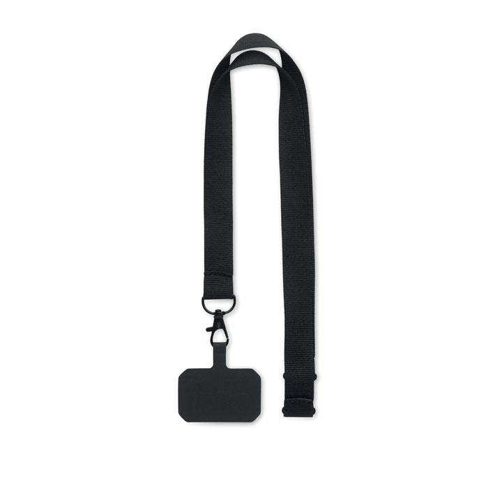 Phone holder lanyard - AMESTE - black