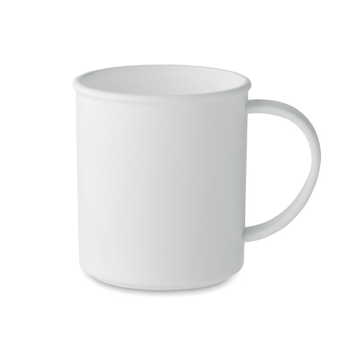 Reusable mug 300 ml - ALAS - white