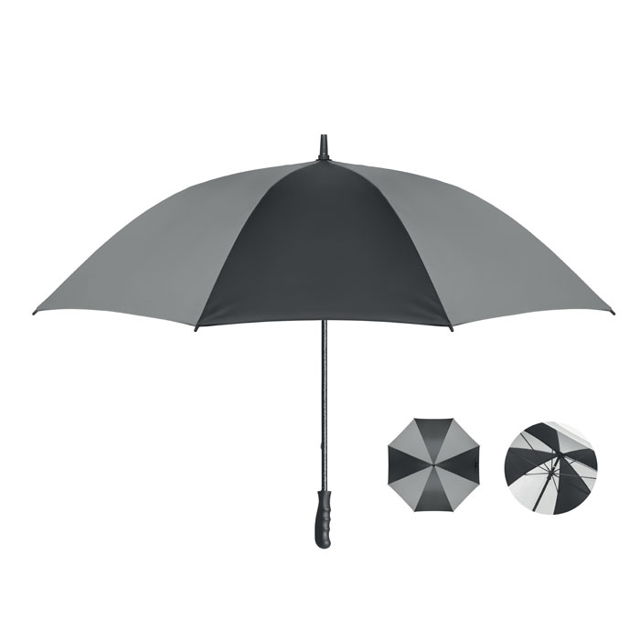 Velký 30palcový deštník - UGUA - černá
