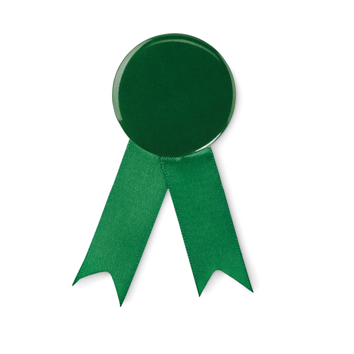 Ribbon style badge pin - LAZO - green