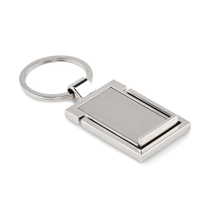 kov key ring phone stand - STANRIN - silver