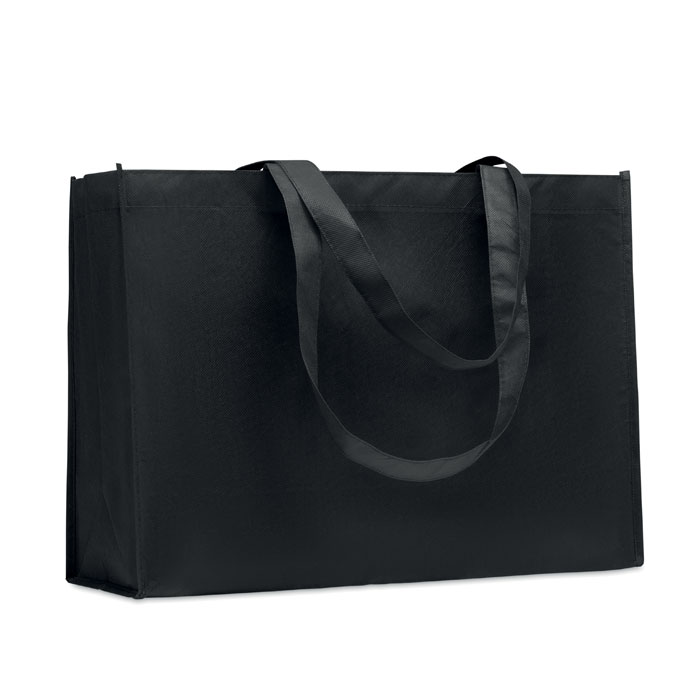 RPET non-woven shopping bag - KAIMONO - black