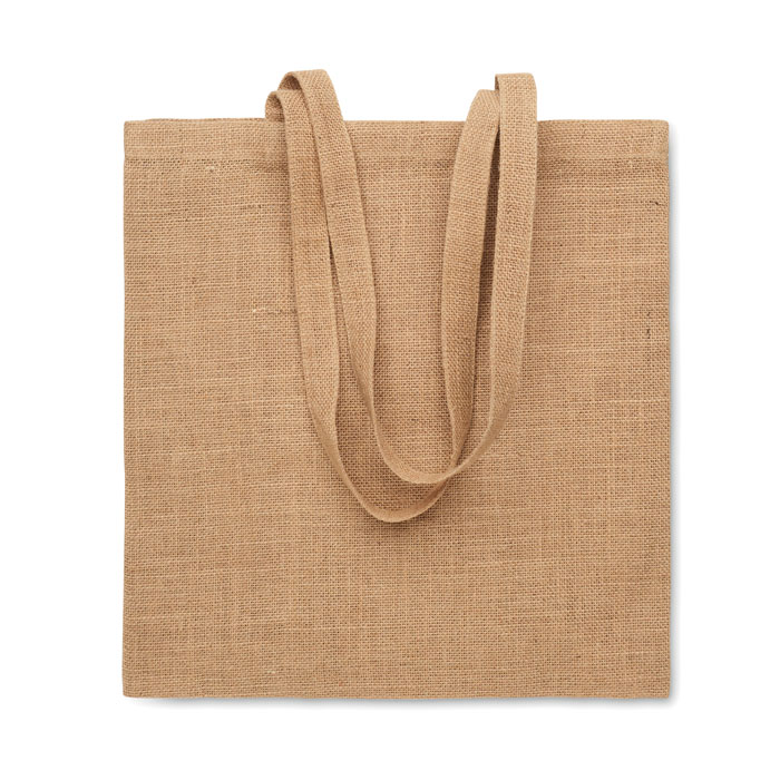 Jute long handled shopping bag - ZOLANG - beige