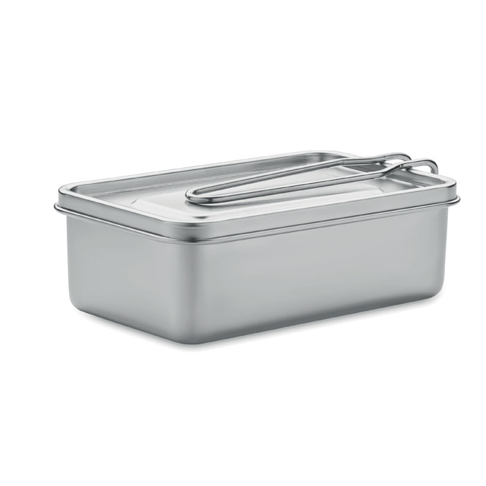 Nerezová krabička na oběd - TAMELUNCH - stříbrná