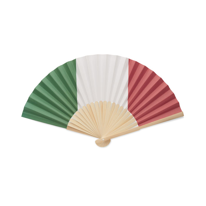 Manual fan flag design - FUNFAN - green