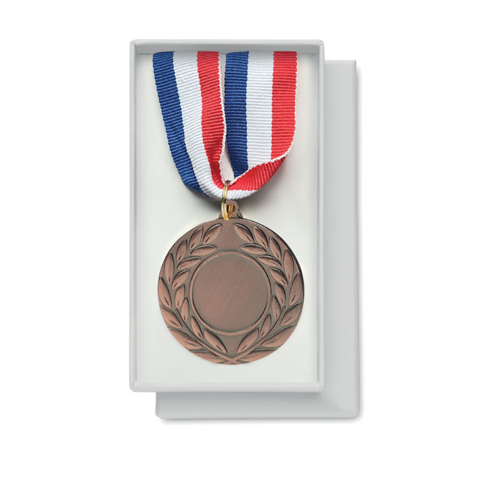Medaile o průměru 5 cm - WINNER - hnedá