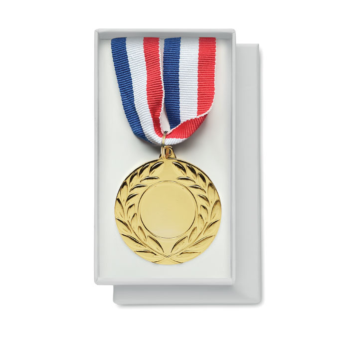 Medaile o průměru 5 cm - WINNER - zlatá