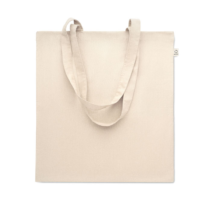 Recycled cotton shopping bag - VIVEKA - béžová