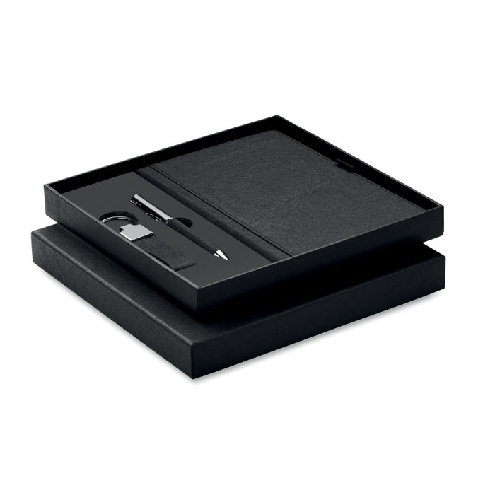 3 piece gift set in box - SCRIBI 4 - black