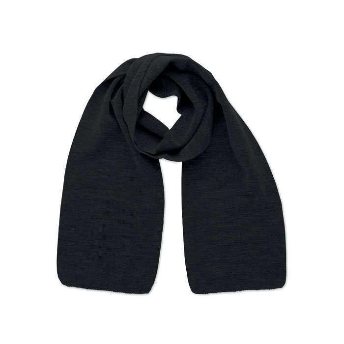 Scarf in RPET polyester - RAFY - black