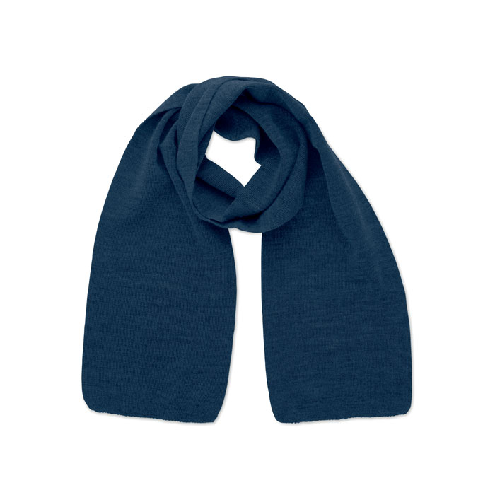 Scarf in RPET polyester - RAFY - blue