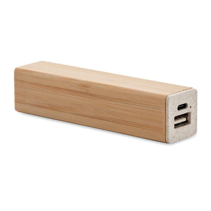 2600 mAh Powerbank - POWERBAMC - Holz