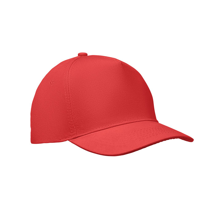 5 panel baseball cap - SUNNY - red