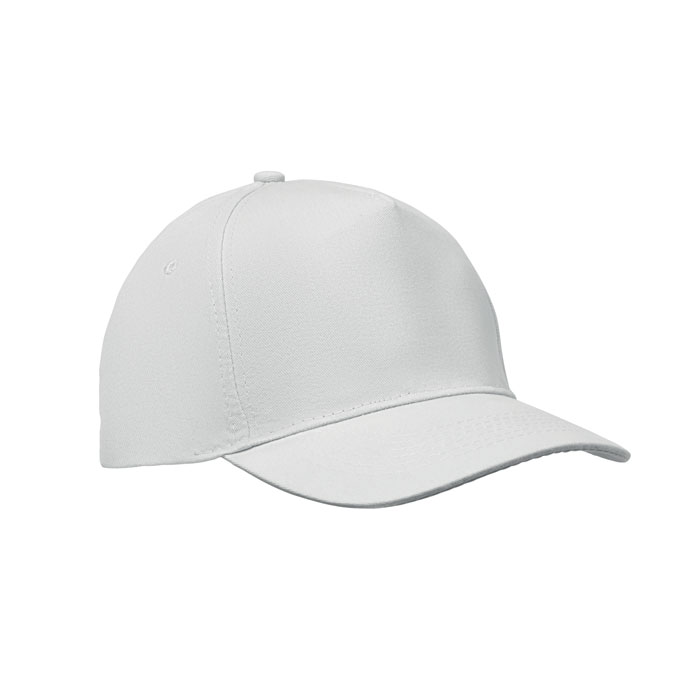 5 panel baseball cap - SUNNY - white