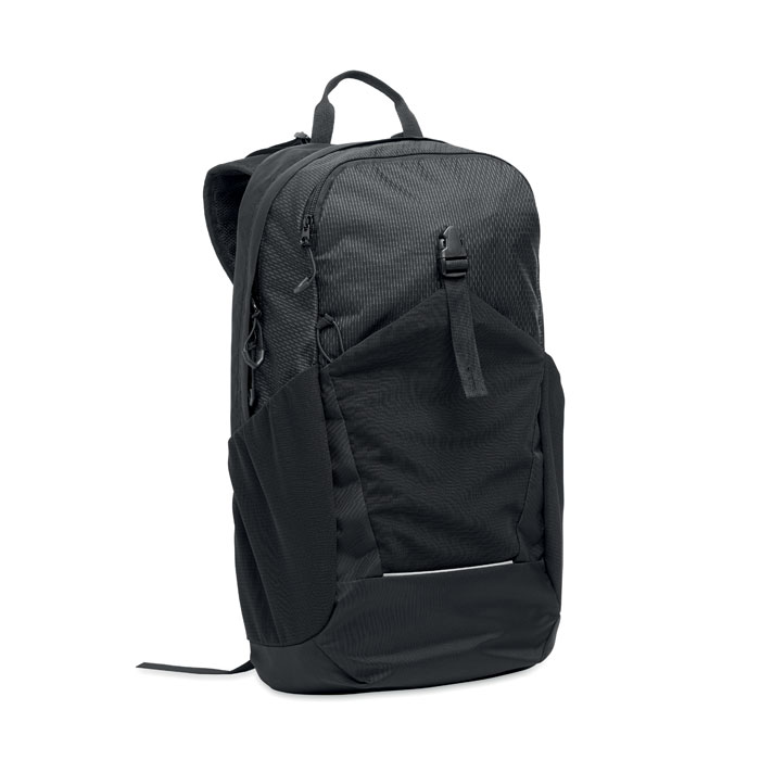 Wander-Rucksack 18L - BAGGA - schwarz