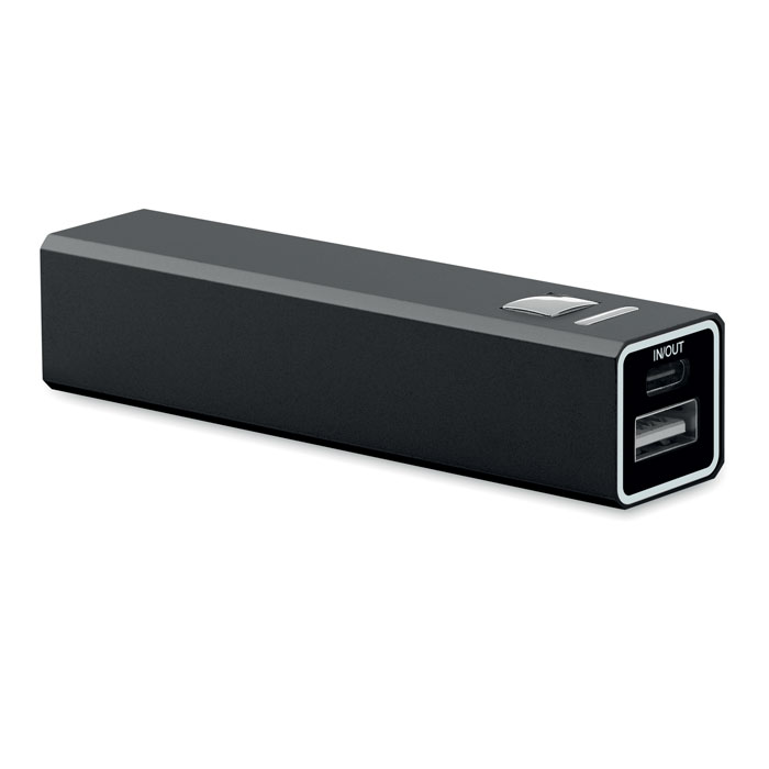 2600 mAh Powerbank - POWERALUC - schwarz