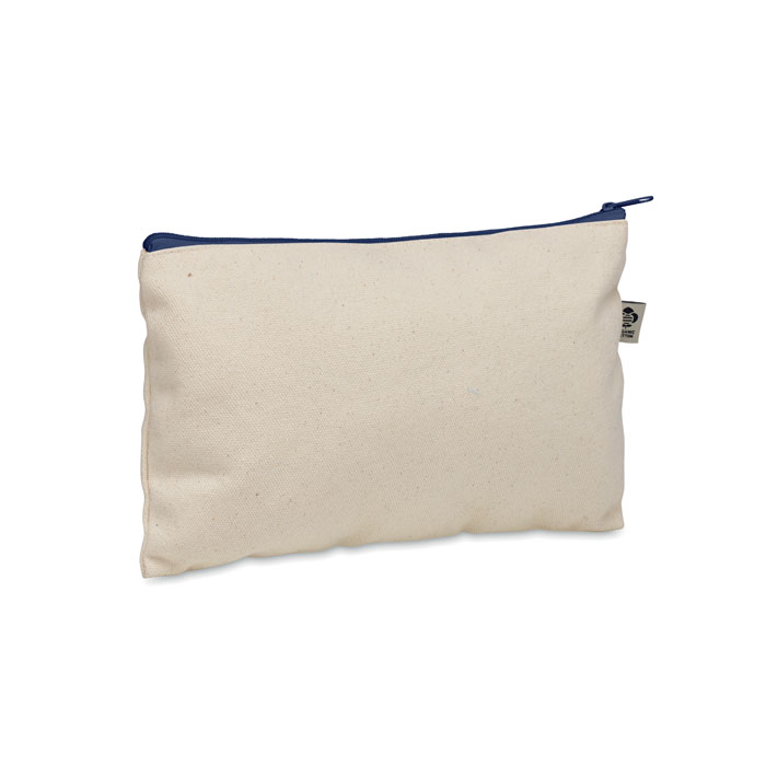 Cosmetic bag cotton 340 gr/m² - PESACARA - blue