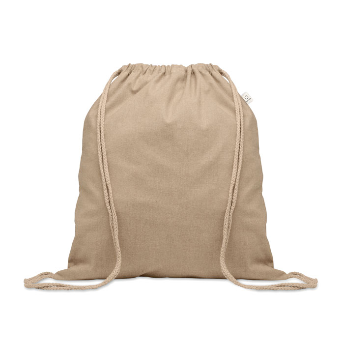 Recycled 140 gr/m² cotton bag - CABETRI COLOUR - khaki