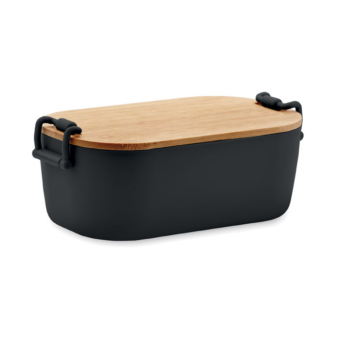 Lunchbox PP 700 ml - LEKKER - schwarz