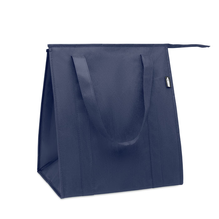 Non woven RPET cooler bag - WOOLER - blue