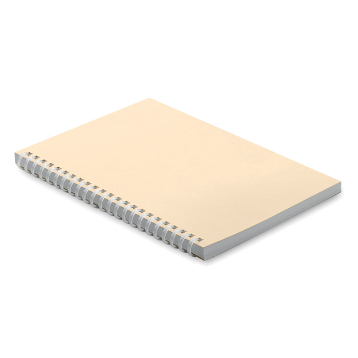 DIN A5 Notizbuch Karton - RECARNOTE - Beige