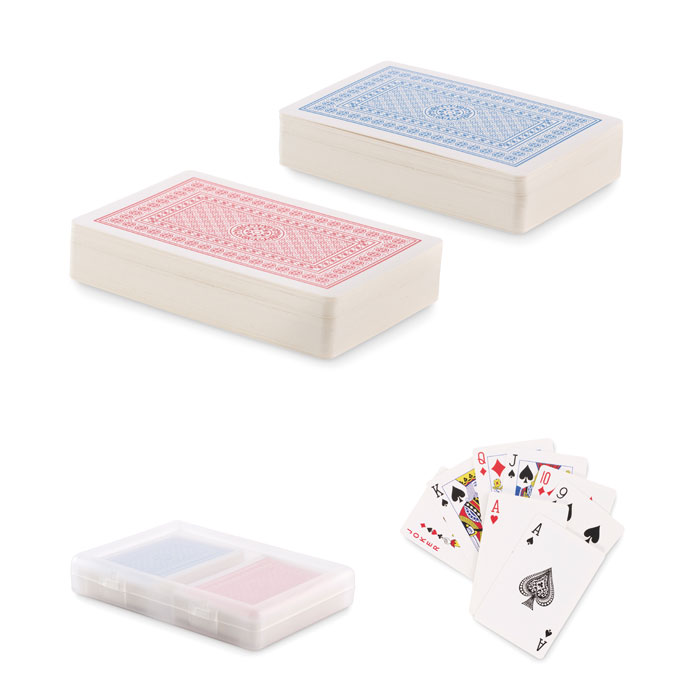 Set of classic playing cards - PLAYCARD - transparent