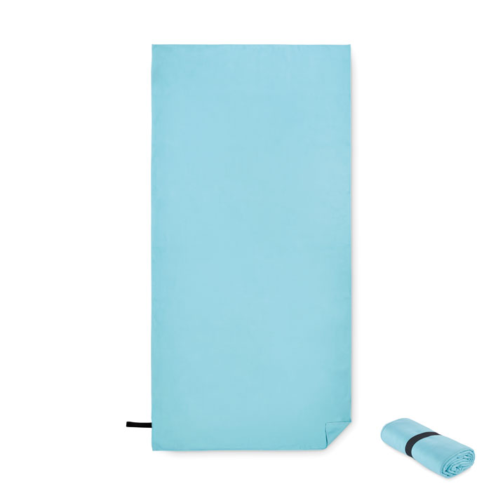 Double sided microfibre towel - WAXOFF - turquoise