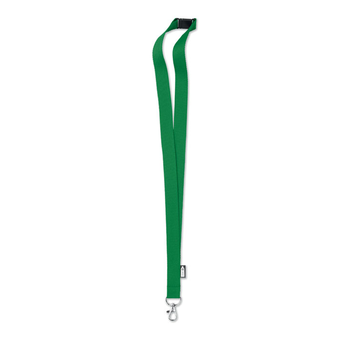 Lanyard RPET 20mm - LANY RPET - Grün