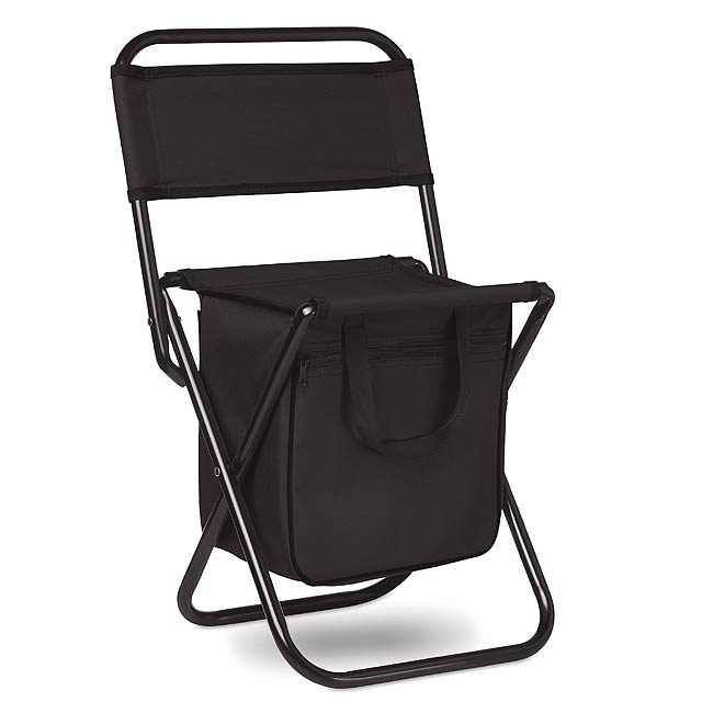 Foldable 600D chair/cooler  - schwarz
