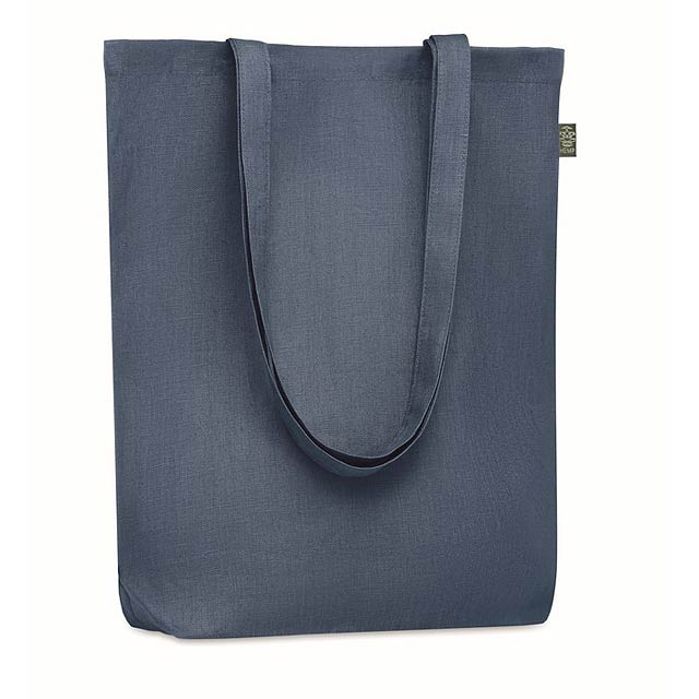 Nákupní taška z konopí - NAIMA TOTE - modrá