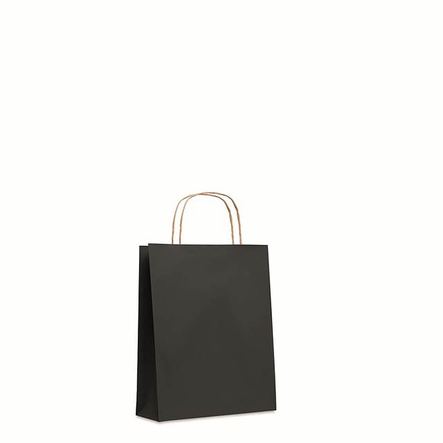 Malá dárková taška - PAPER TONE S - černá