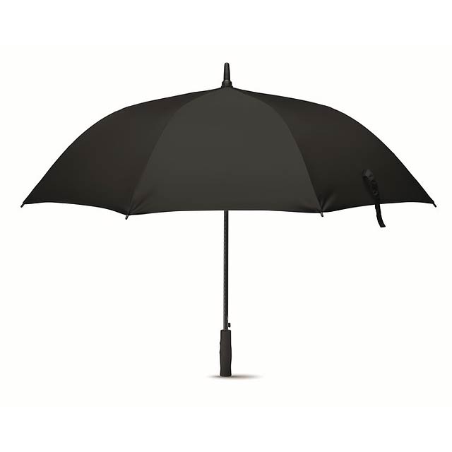 Větruvzdorný 27" deštník - GRUSA - černá
