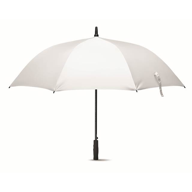 Větruvzdorný 27" deštník - GRUSA - bílá