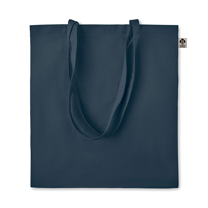 Organic cotton shopping bag - ZIMDE COLOUR - 