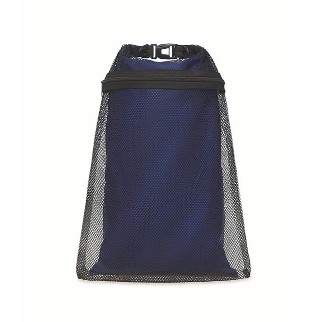 Vodotěsná taška 6L s popruhem - SCUBA MESH - kráľovsky modrá