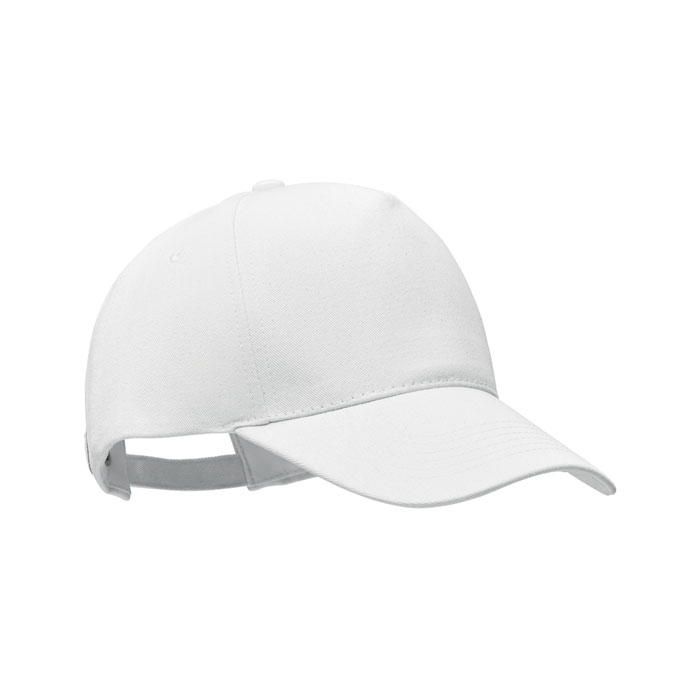 Baseballkappe Organic Cotton - BICCA CAP - Weiß 