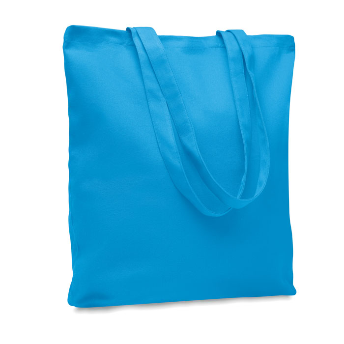 270 gr/m² Canvas shopping bag - RASSA COLOURED - turquoise