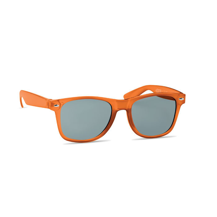 Sluneční brýle z RPET - MACUSA - transparentní oranžová