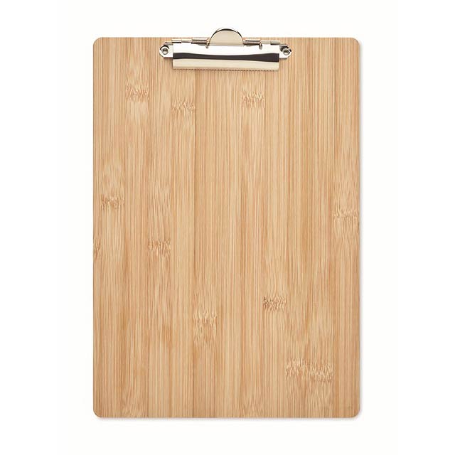 Bambusová deska A4 s klipem - CLIPBO - dřevo