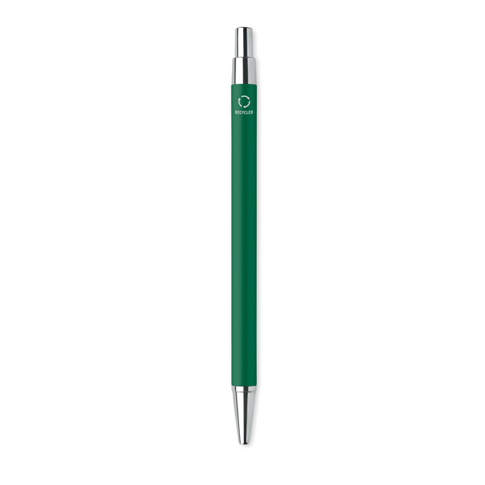 Recycled aluminium ball pen - DANA - green