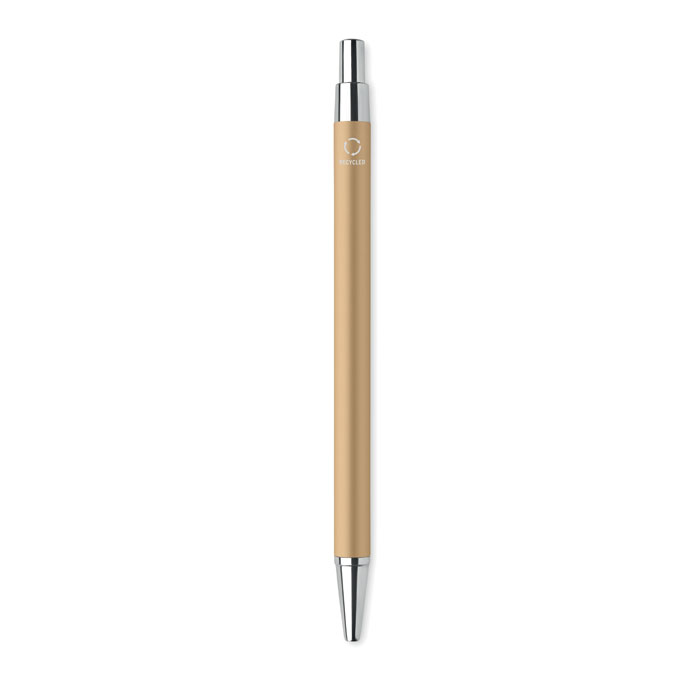 Recycled aluminium ball pen - DANA - gold