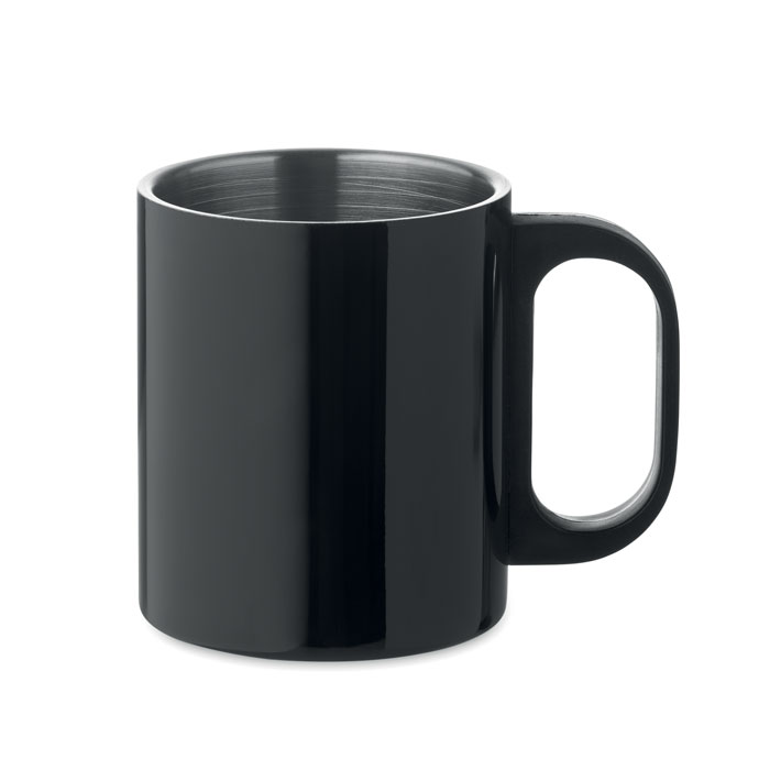 Double wall mug 300 ml - TANISS - black