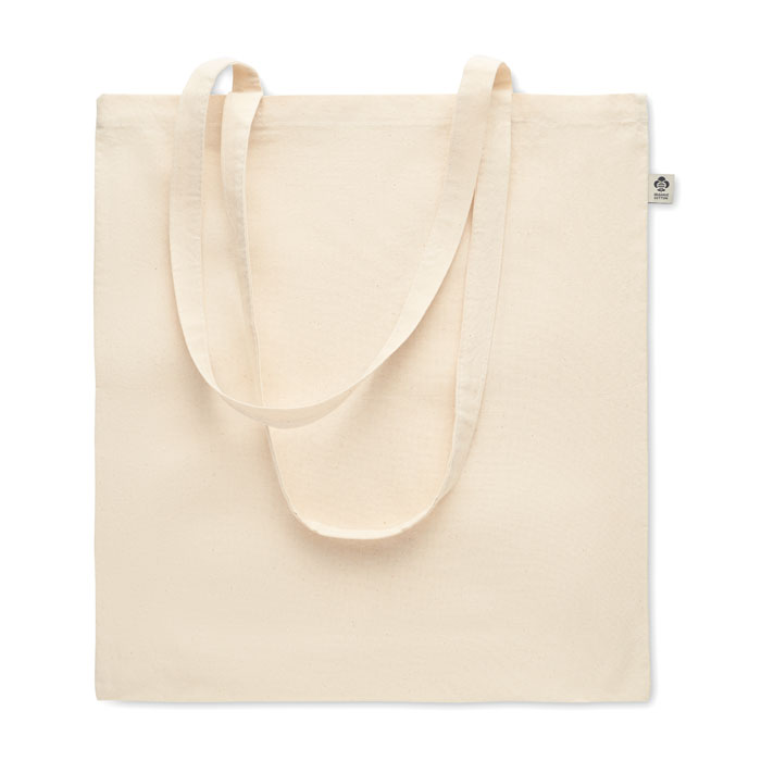 Organic cotton shopping bag - NUORO - beige