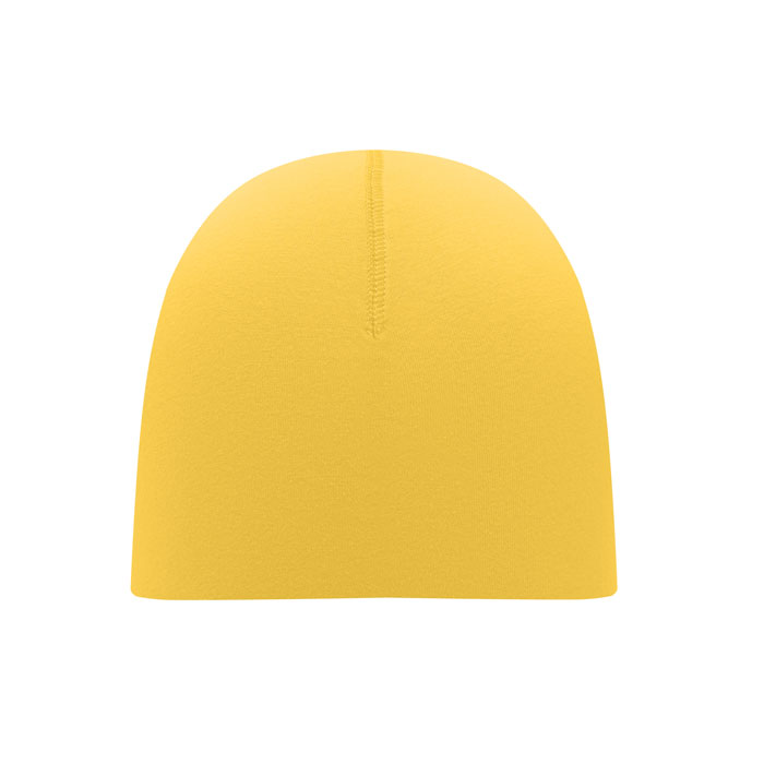 Unisex beanie in cotton - LIGHTY - yellow