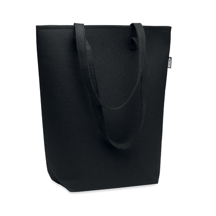 RPET felt event/shopping bag - NATA - black