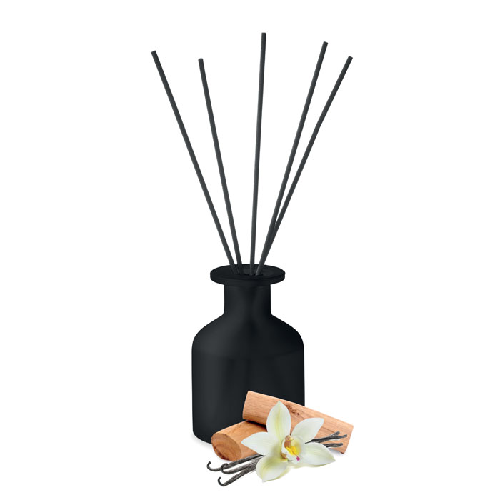Home fragrance reed diffuser - KAORI - black